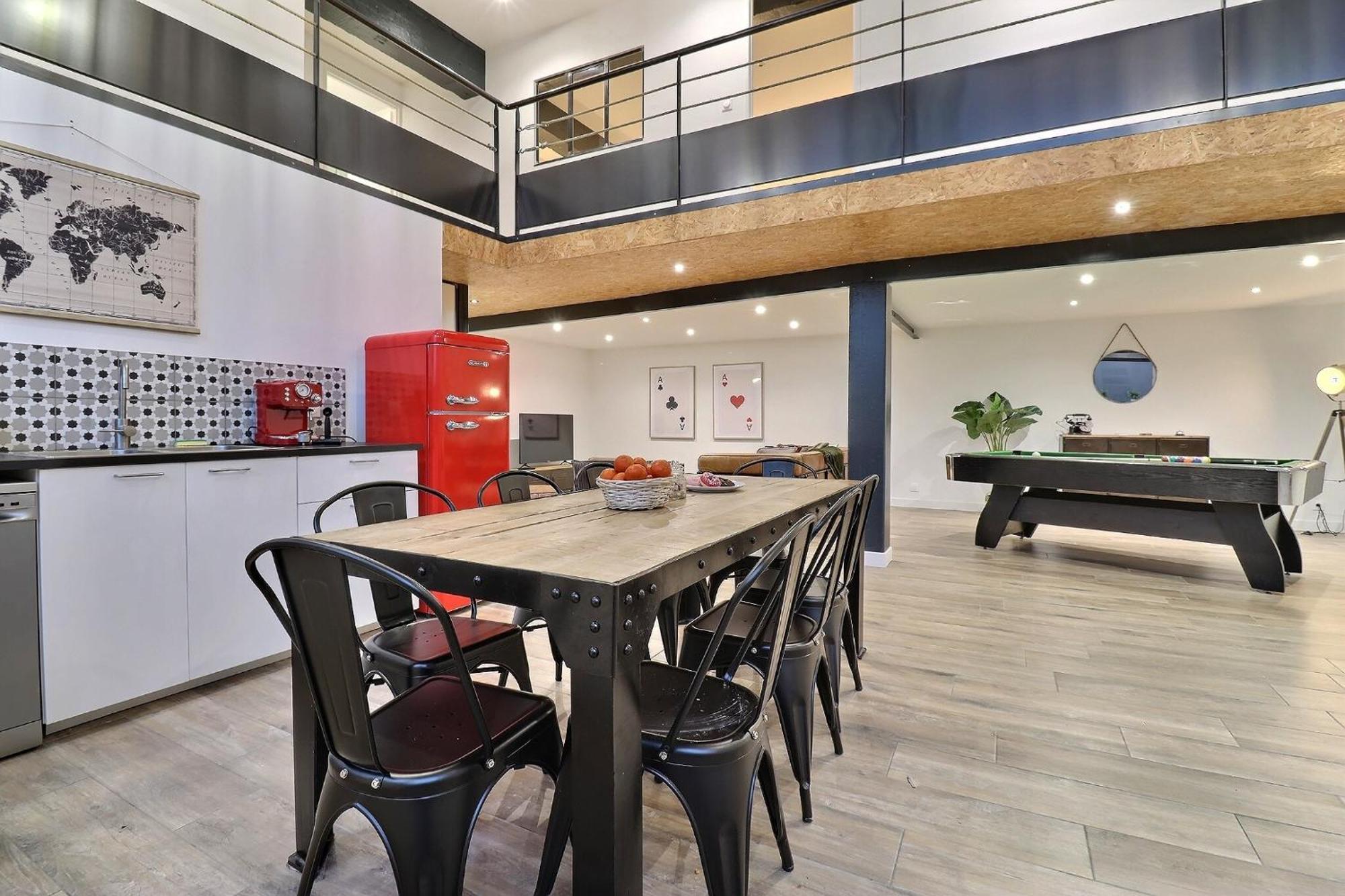Loft Billard Appartement *
