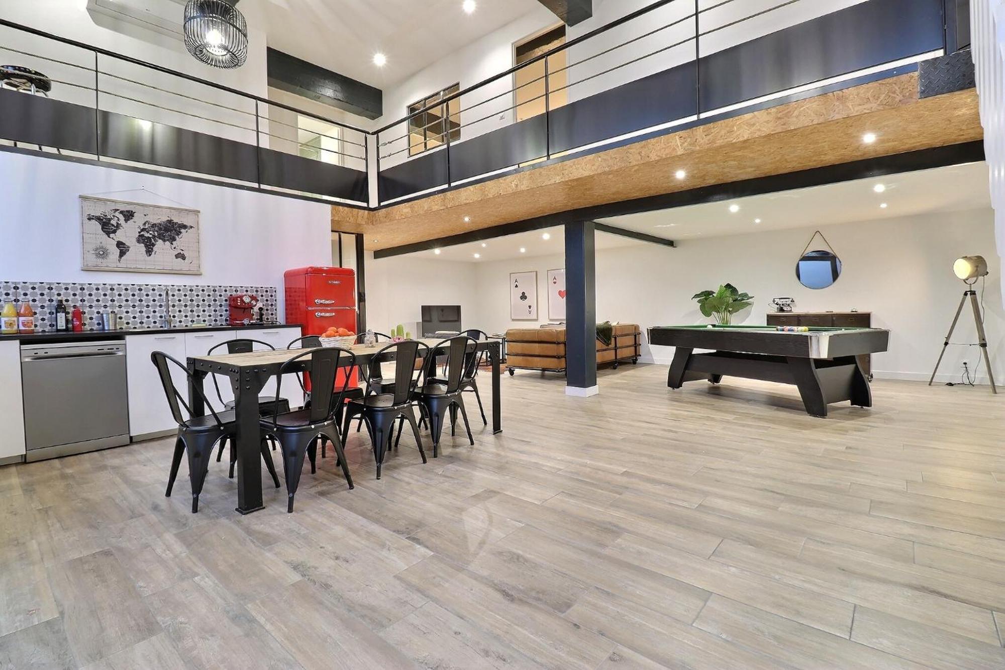 Appartement Loft Billard